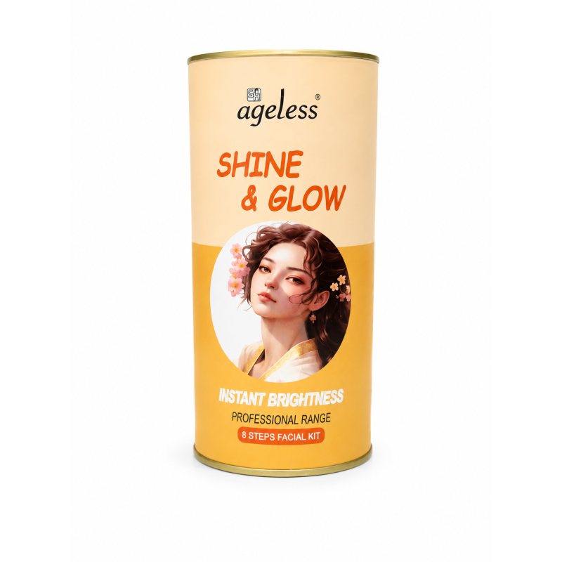 Ageless Shine And Glow Facial Kit (85 gms)
