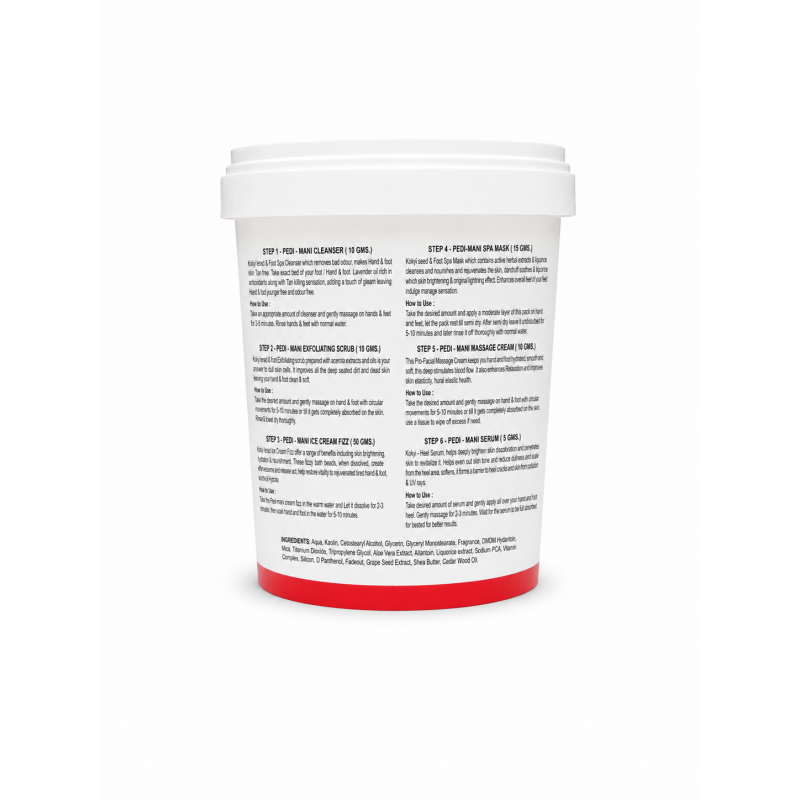 Ageless Ice Cream Manicure Pedicure Kit (Strawberry)