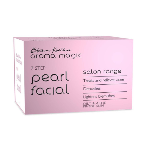 Aroma Magic 7 Step Pearl Facial Kit [5 Single Application Kit (20g + 18ml Each)]