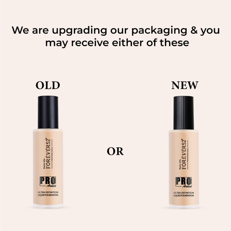FOREVER 52 Pro Artist Ultra Definition Liquid Foundation (Custard) BUF002 (60 ml)