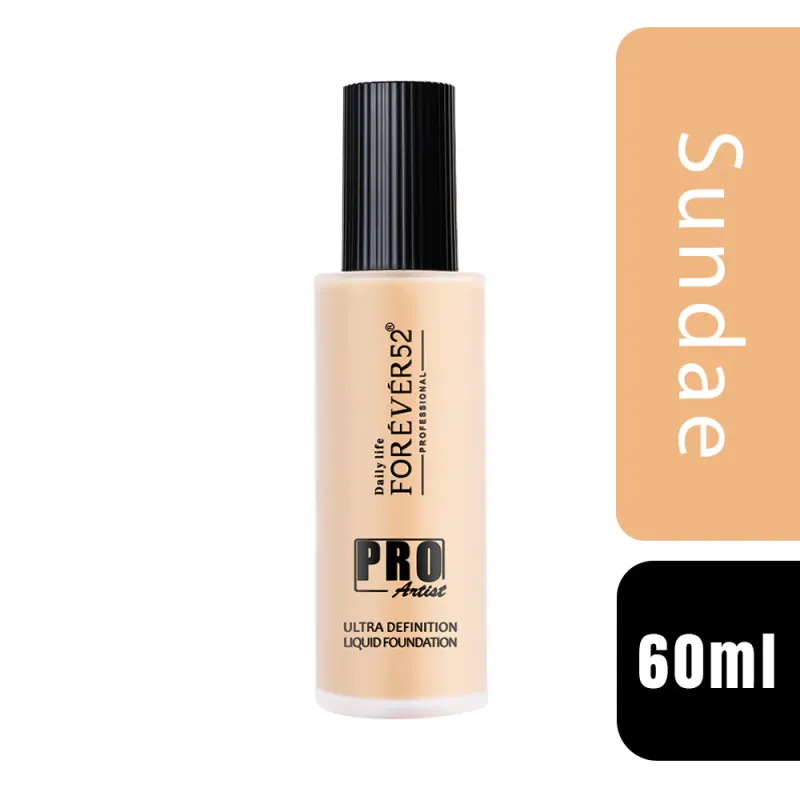 FOREVER 52 Pro Artist Ultra Definition Liquid Foundation (Sundae) BUF006 (60 ml)