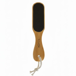 Touch Double Sided Wooden Foot File Scrubber