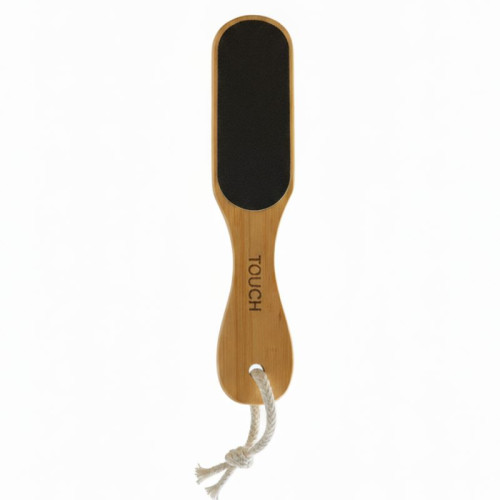 Touch Double Sided Wooden Foot File Scrubber