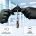 Gloves Black Nitrile Medium (100 pcs)