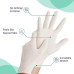 Gloves Latex Disposable Powdered Non-Sterile Medium White (100 pcs)