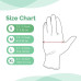 Gloves Latex Disposable Powdered Non-Sterile Medium White (100 pcs)