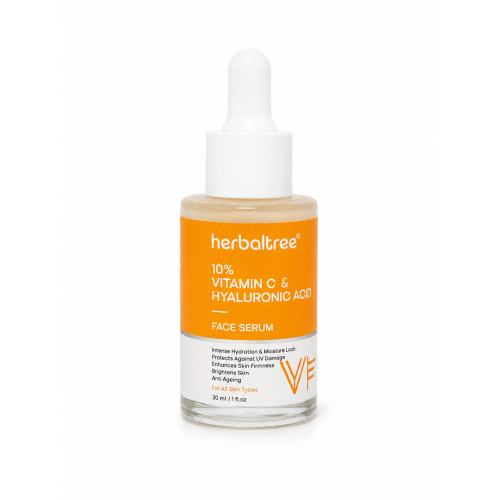 Herbal Tree 10% Vitamin C and Hyaluronic Acid Serum  (30 ml)