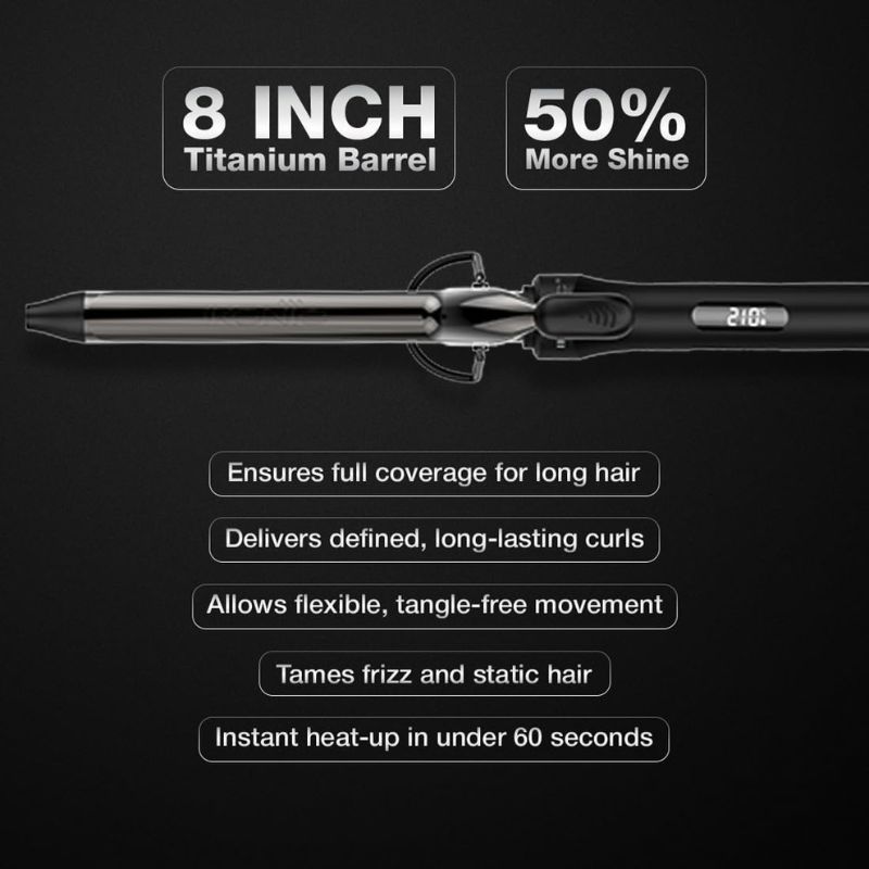 Ikonic Professional Curling Tong 22mm