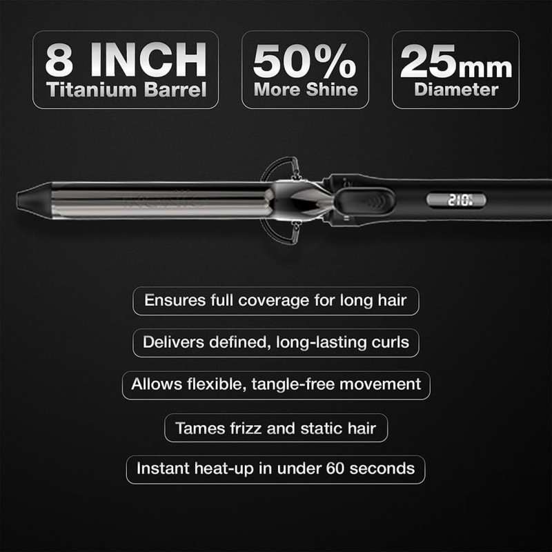 Ikonic Professional Curling Tong 25 MM