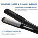 Ikonic Professional Black Titanium Pro Hair Straightener