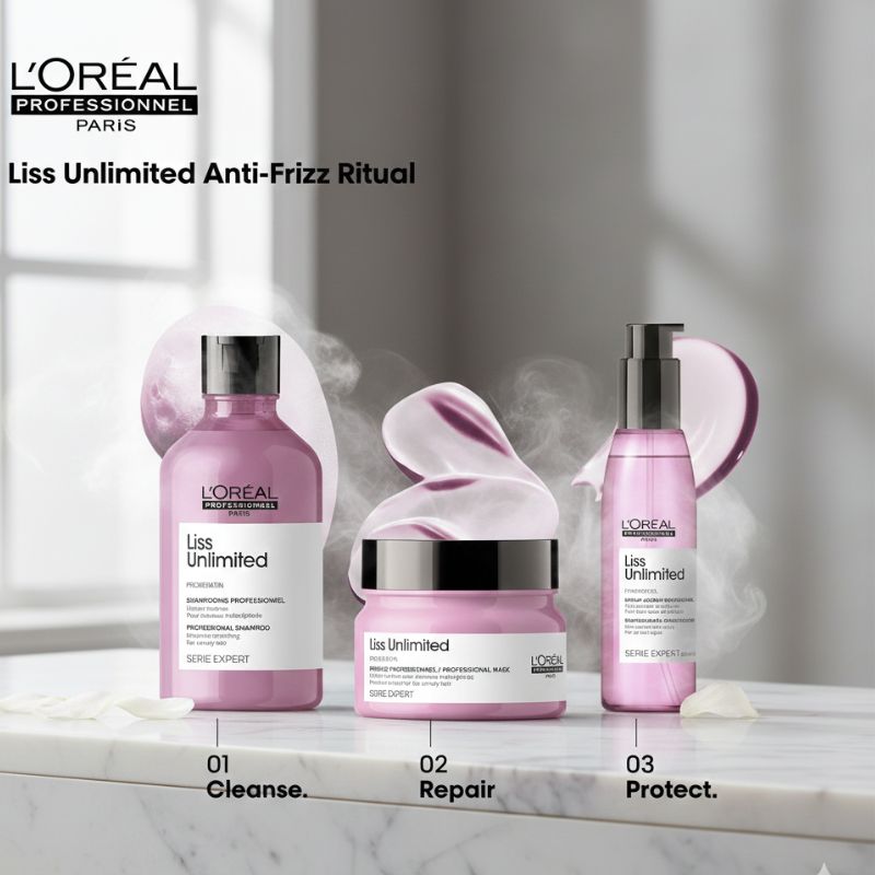Loreal Professionel Liss Unlimited Shampoo (300 ml)