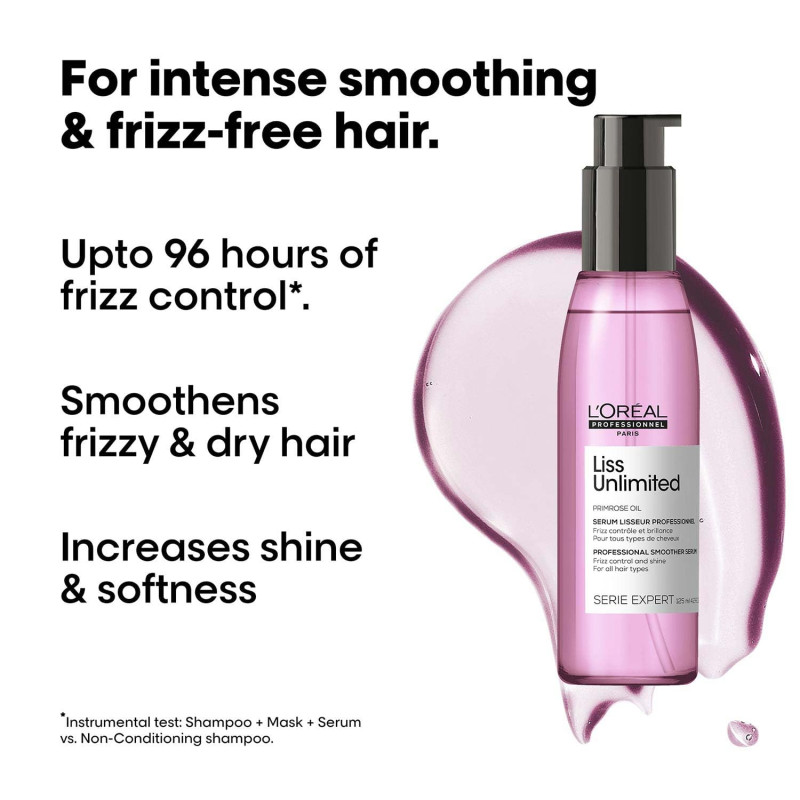 Loreal Professionnel Liss Unlimited Leave-In Serum (125 ml)