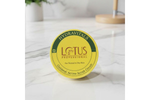 Lotus Professional Hydravitals Oatmeal Active Scrub Cream (260 gms)