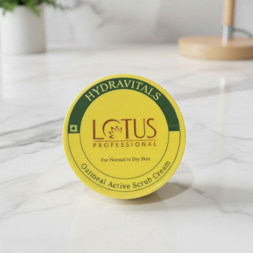 Lotus Professional Hydravitals Oatmeal Active Scrub Cream (260 gms)