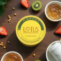Lotus Professional Puravital Fruit Seed Scrub Gel (300 gms)