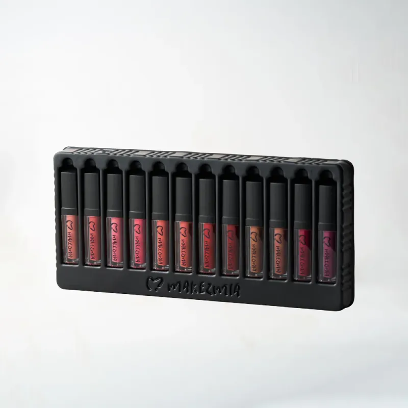 Makezmia "Just a kiss" Liquid lip set (12 pcs)