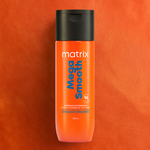 Matrix Mega Smooth Professional Smoothing Shampoo – Enriched with Shea Butter & Amino Acids (200 ML)