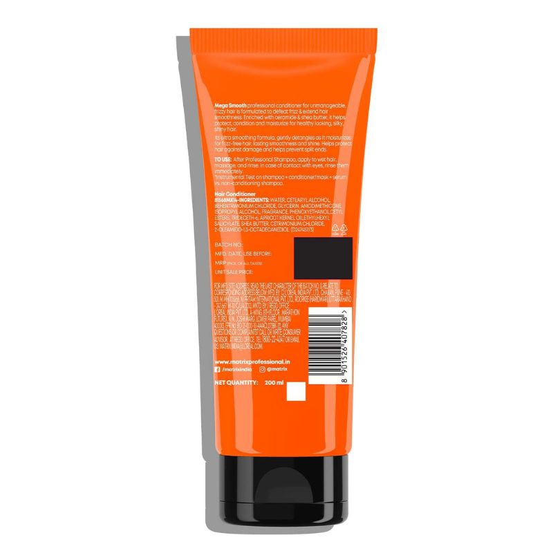 Matrix Professional Mega Smooth Conditioner (196 gms)