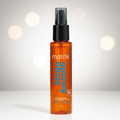 Matrix Mega Smooth Anti-Frizz Serum – Powered by Shea Butter & Ceramides (100 ML)