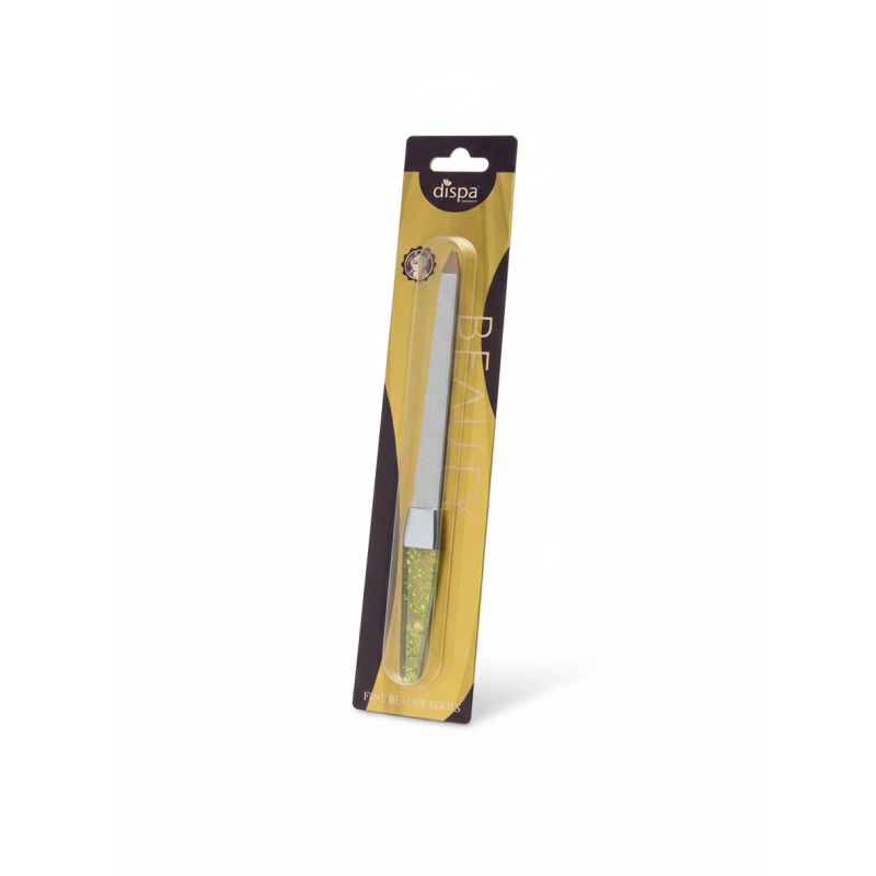 Nail Shaper & Filer Professional Stainless with Anti-Slip Acreylic Handle