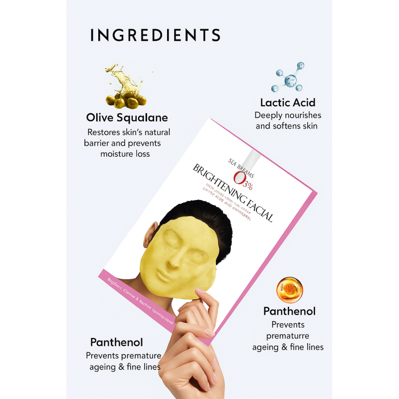 O3+ Professional Brightening kit With Peel Off Mask (45 gms)