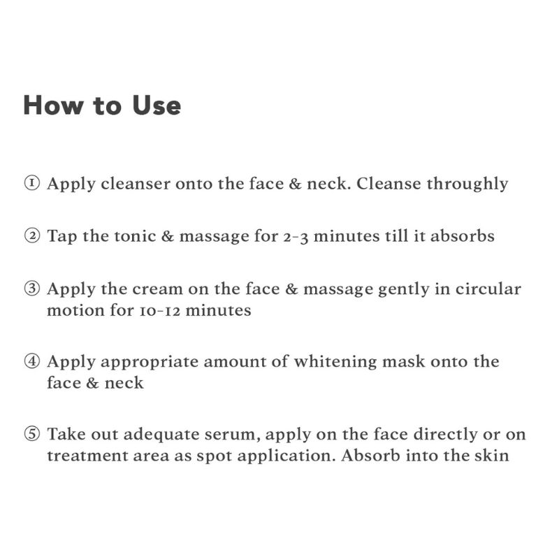 O3+ Brightening Facial Kit