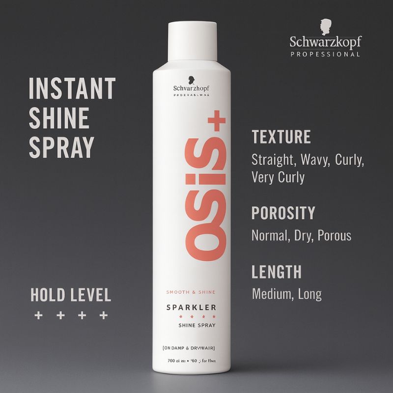Schwarzkopf Professional OSiS+ Sparkler Shine Spray (300ml)