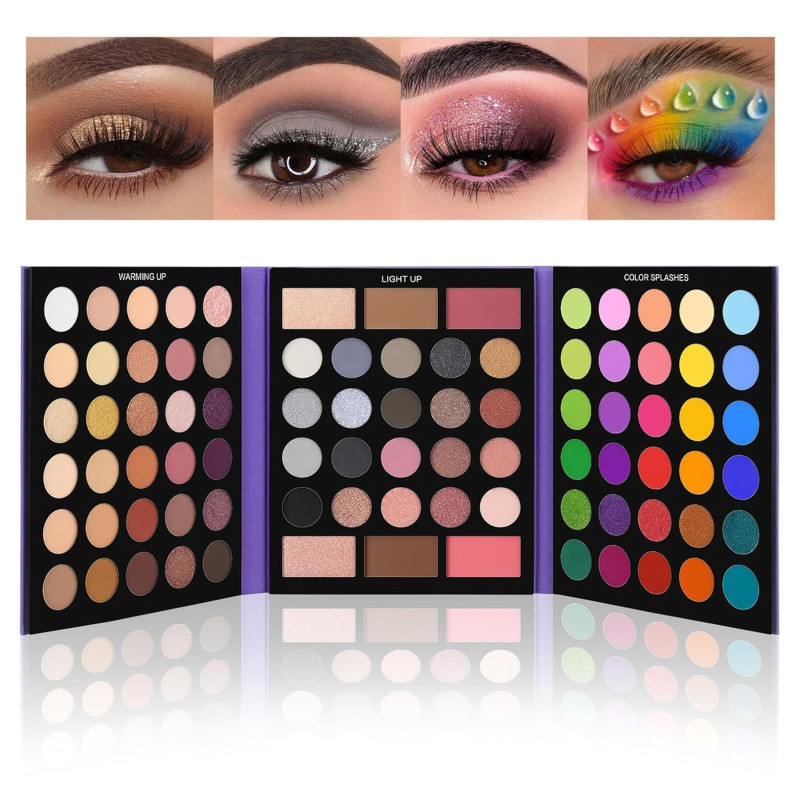UCANBE Pretty All Set Eyeshadow Palette-2 (86 Colors)