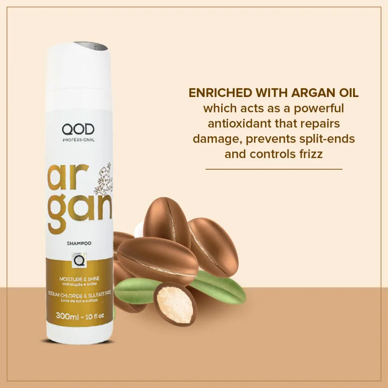 QOD Professional Argan Shampoo (300 ml)