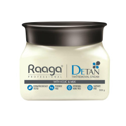Raaga Professional De-Tan Cream with Kojic Acid & Milk (500 gms)