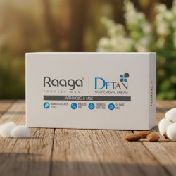 Raaga Professional De-Tan Cream with Kojic Acid & Milk (12 gms*6)