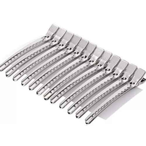 Section Clip Steel Silver (12 pcs)