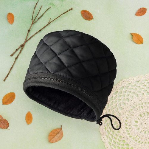 Steam/Heat Hair Spa Cap (Black)
