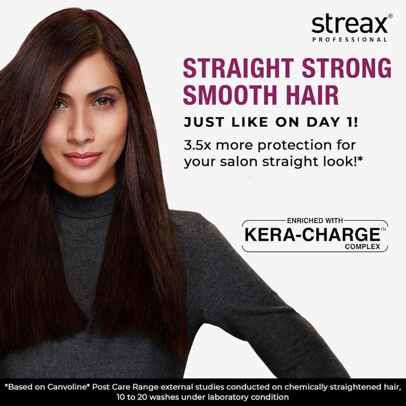Streax Professional Canvoline Conditioner for Smooth & Straight Hair (240 GMS)