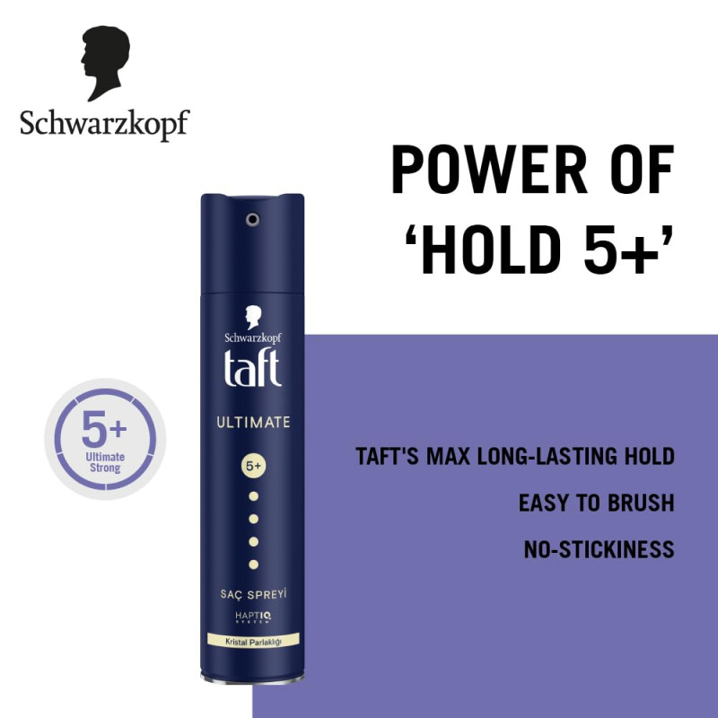 Schwarzkopf Taft Ultimate Level 5+ Hair Spray (250 ML)