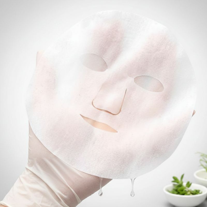 Sheet Mask Cotton Ultra Soft for Deeply Nourished, Radiant Skin (50 pcs)