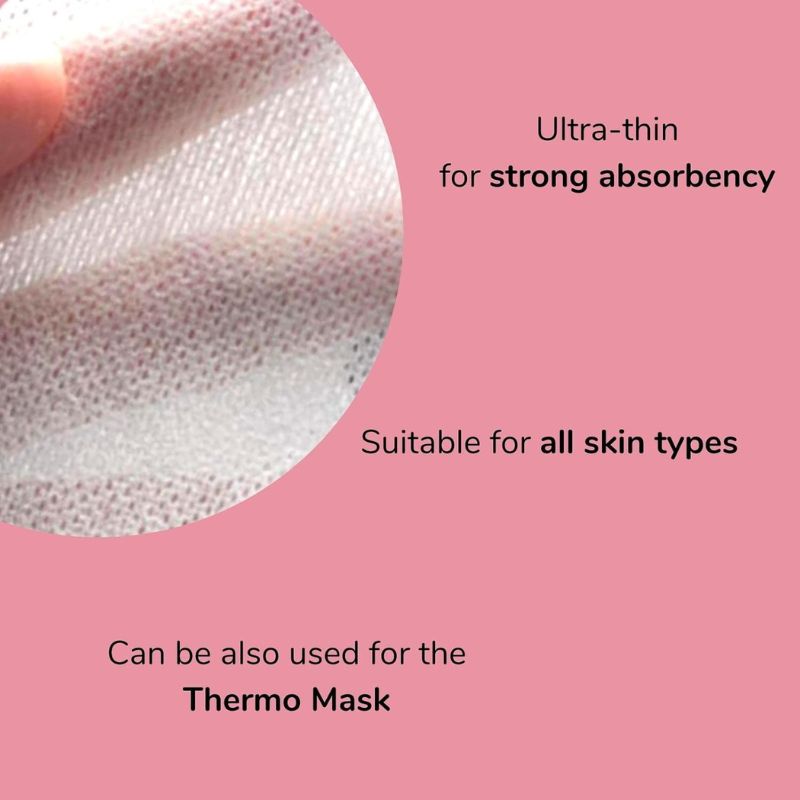 Sheet Mask Cotton Ultra Soft for Deeply Nourished, Radiant Skin (50 pcs)