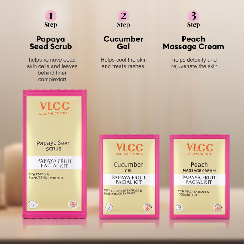 VLCC Salon Series Fruit Facial Kit - ( 6 Facials ) (300 gms)