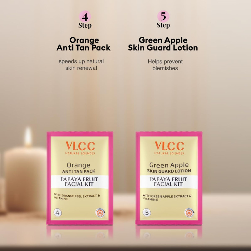 VLCC Salon Series Fruit Facial Kit - ( 6 Facials ) (300 gms)