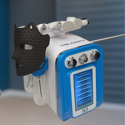 Hydra Machine 7in1 Double Motor (3rd Generation) -With free Trolley,Hydra Serum and Facial kit
